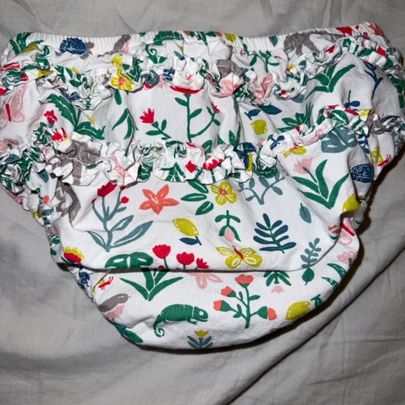 Mini Boden animal print bib button down dress 2/3yrs - Picture 4 of 4